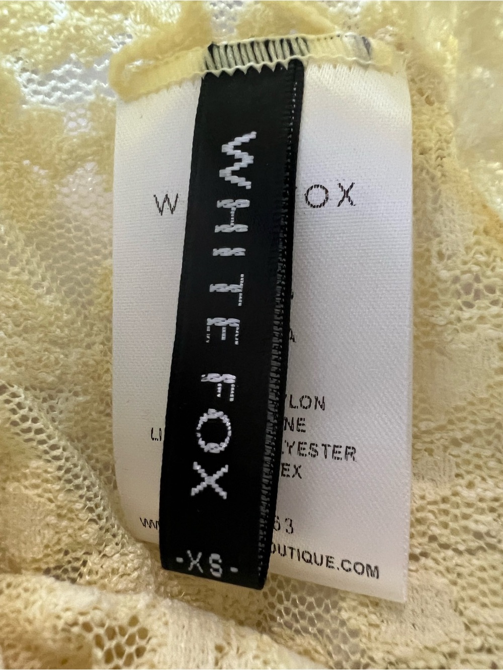 WHITE FOX TOP - Picture 8 of 8